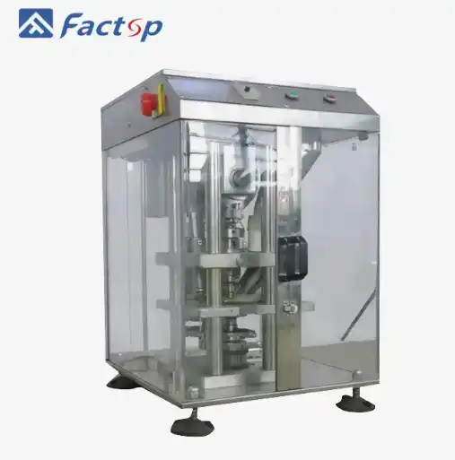 Single-station tablet making machine Single-station tablet making machine